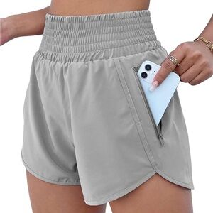 Women's Athletic Shorts in Gray